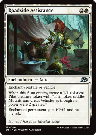 Roadside Assistance (DFT-026) - Aetherdrift: (enchantment) Foil