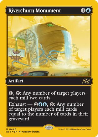 Riverchurn Monument (DFT-440) - Aetherdrift Foil