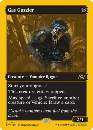 Gas Guzzler (DFT-449) - Aetherdrift Foil