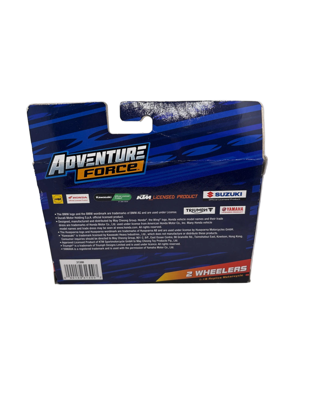 Adventure Force 2 Wheelers Diecast red