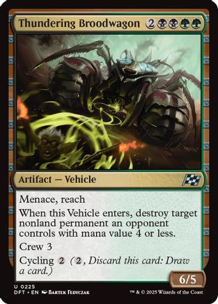 Thundering Broodwagon (DFT-225) - Aetherdrift