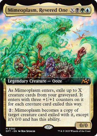 Mimeoplasm, Revered One (DFT-392) - Aetherdrift: (Extended Art)
