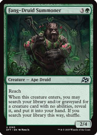 Fang-Druid Summoner (DFT-163) - Aetherdrift