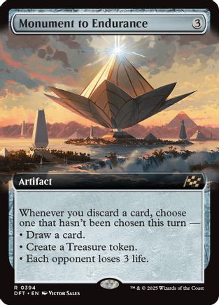 Monument to Endurance (DFT-394) - Aetherdrift: (Extended Art)