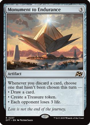Monument to Endurance (DFT-237) - Aetherdrift