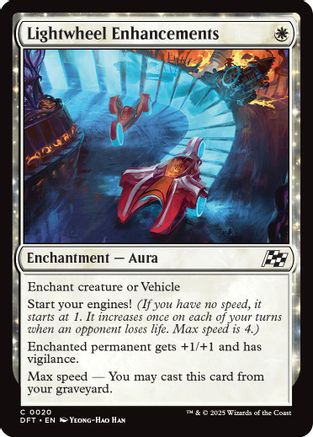 Lightwheel Enhancements (DFT-020) - Aetherdrift: (enchantment)