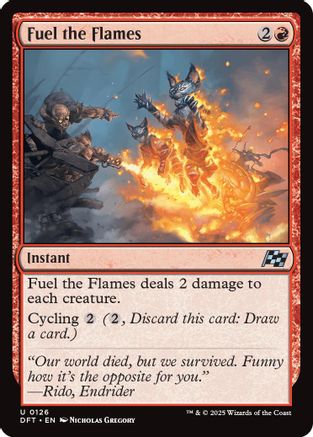 Fuel the Flames (DFT-126) - Aetherdrift