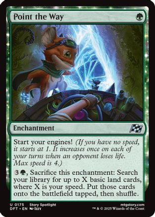 Point the Way (DFT-175) - Aetherdrift: (enchantment)