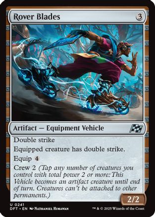 Rover Blades (DFT-241) - Aetherdrift Foil