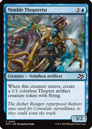 Nimble Thopterist (DFT-053) - Aetherdrift Foil