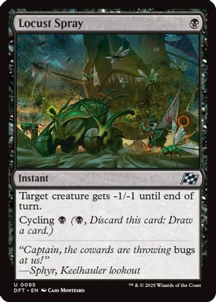 Locust Spray (DFT-095) - Aetherdrift Foil