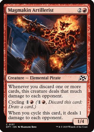 Magmakin Artillerist (DFT-137) - Aetherdrift Foil