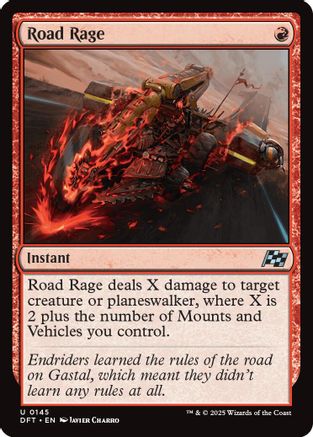 Road Rage (DFT-145) - Aetherdrift
