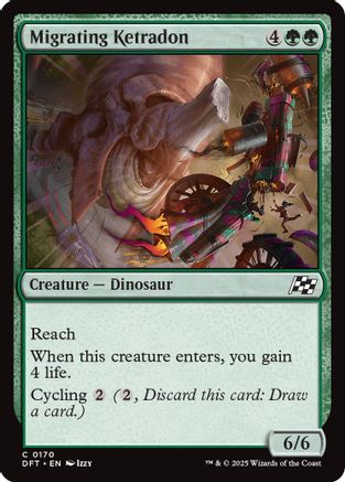 Migrating Ketradon (DFT-170) - Aetherdrift