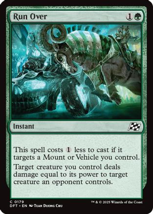 Run Over (DFT-179) - Aetherdrift Foil