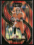 2024 Panini Black & Red Prizm Shock Joe Burrow #127 /249