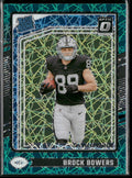 2024 Donruss Optic Teal Velocity Brock Bowers #215
