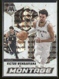 2024-25 Panini Mosaic White Mosaic Victor Wembanyama #/25 #288