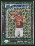 2024 Donruss Optic Green Velocity Jayden Daniels #248