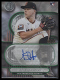 2024 Topps Tribute Tribute Autographs Green /99 Kyle Harrison Auto #TA-KH