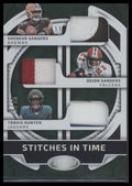 2025 Panini Certified Green /15 Lawrence Taylor / Abdul Carter / Michael Strahan