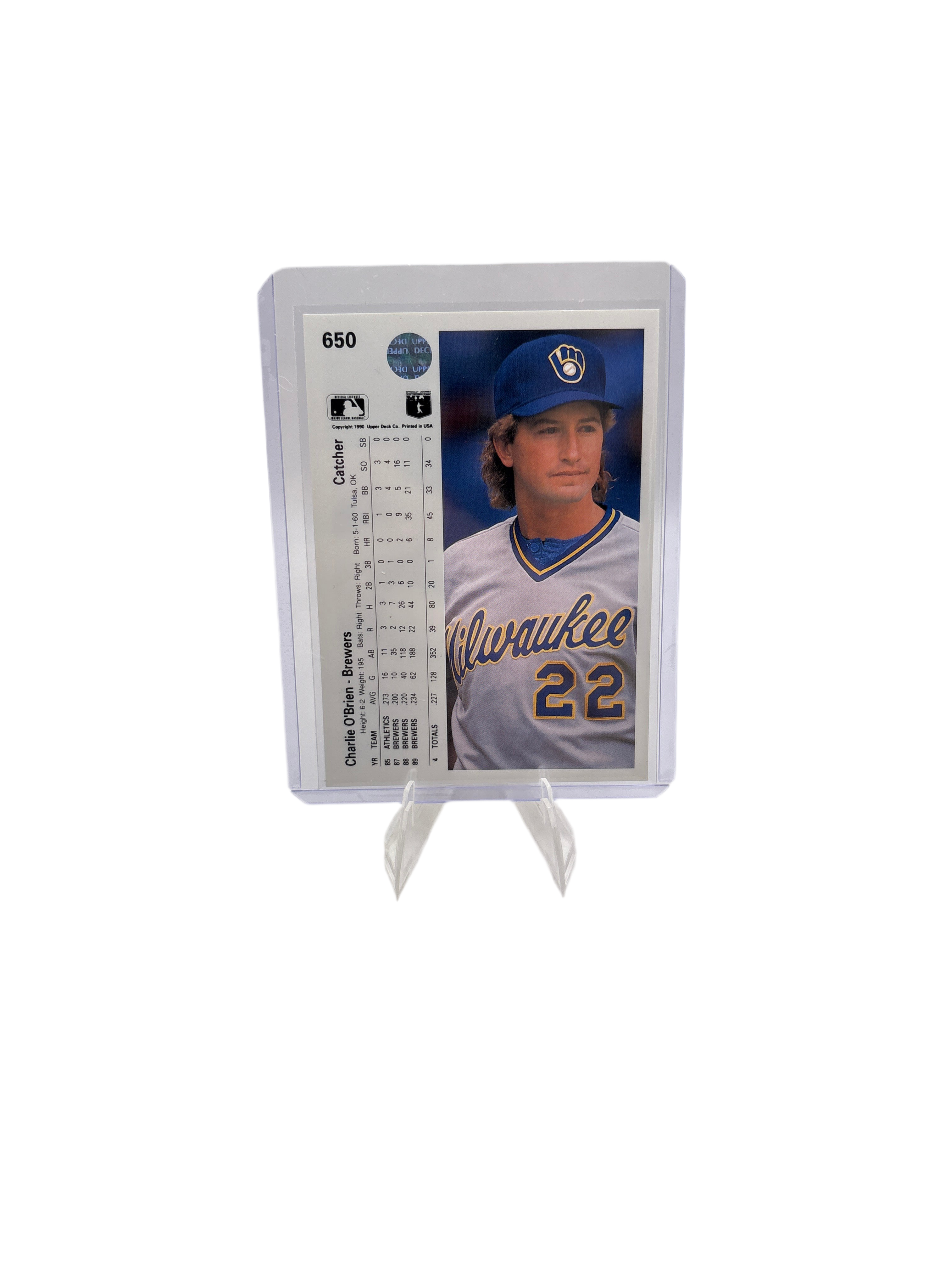 Upper Deck Charlie O’Brien