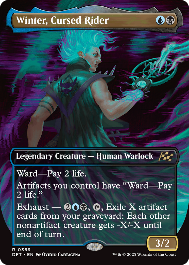 Winter, Cursed Rider (DFT-369) - Aetherdrift (Borderless)
