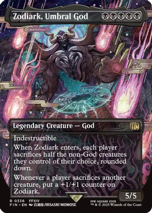 Zodiark, Umbral God (FIN-336) - FINAL FANTASY (Borderless)