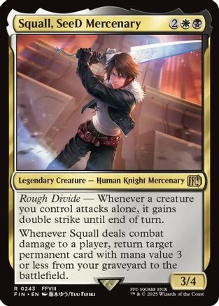 Squall, SeeD Mercenary (FIN-243) - FINAL FANTASY