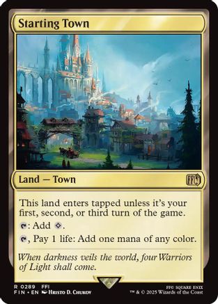 Starting Town (FIN-289) - FINAL FANTASY