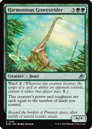 Harmonious Grovestrider (EOE-189) - Edge of Eternities