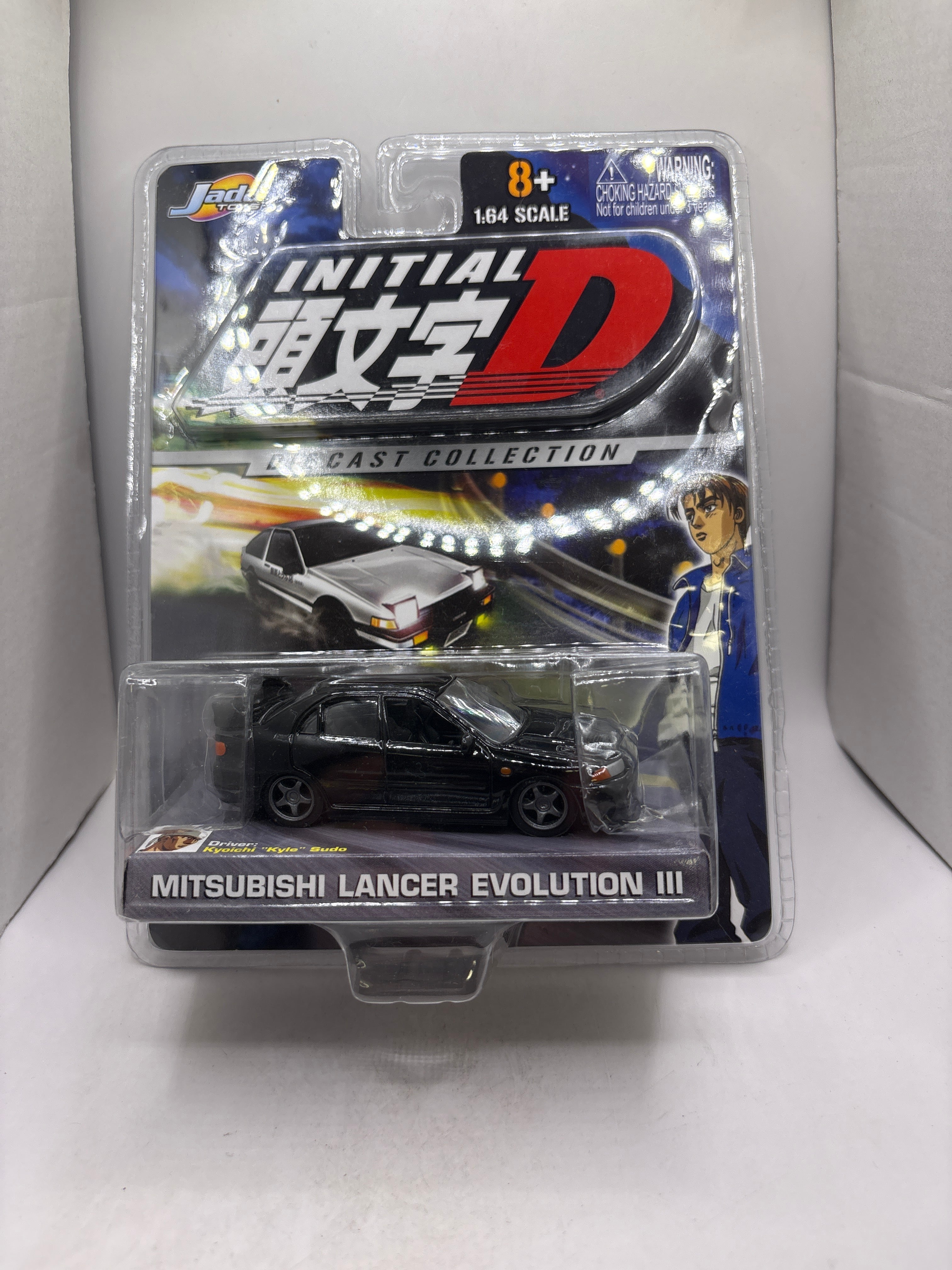 Jada Mitsubishi Lancer Evolution III Diecast black