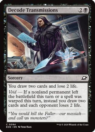 Decode Transmissions (EOE-094) - Edge of Eternities
