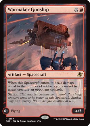 Warmaker Gunship (EOE-167) - Edge of Eternities