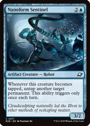 Nanoform Sentinel (EOE-071) - Edge of Eternities Foil