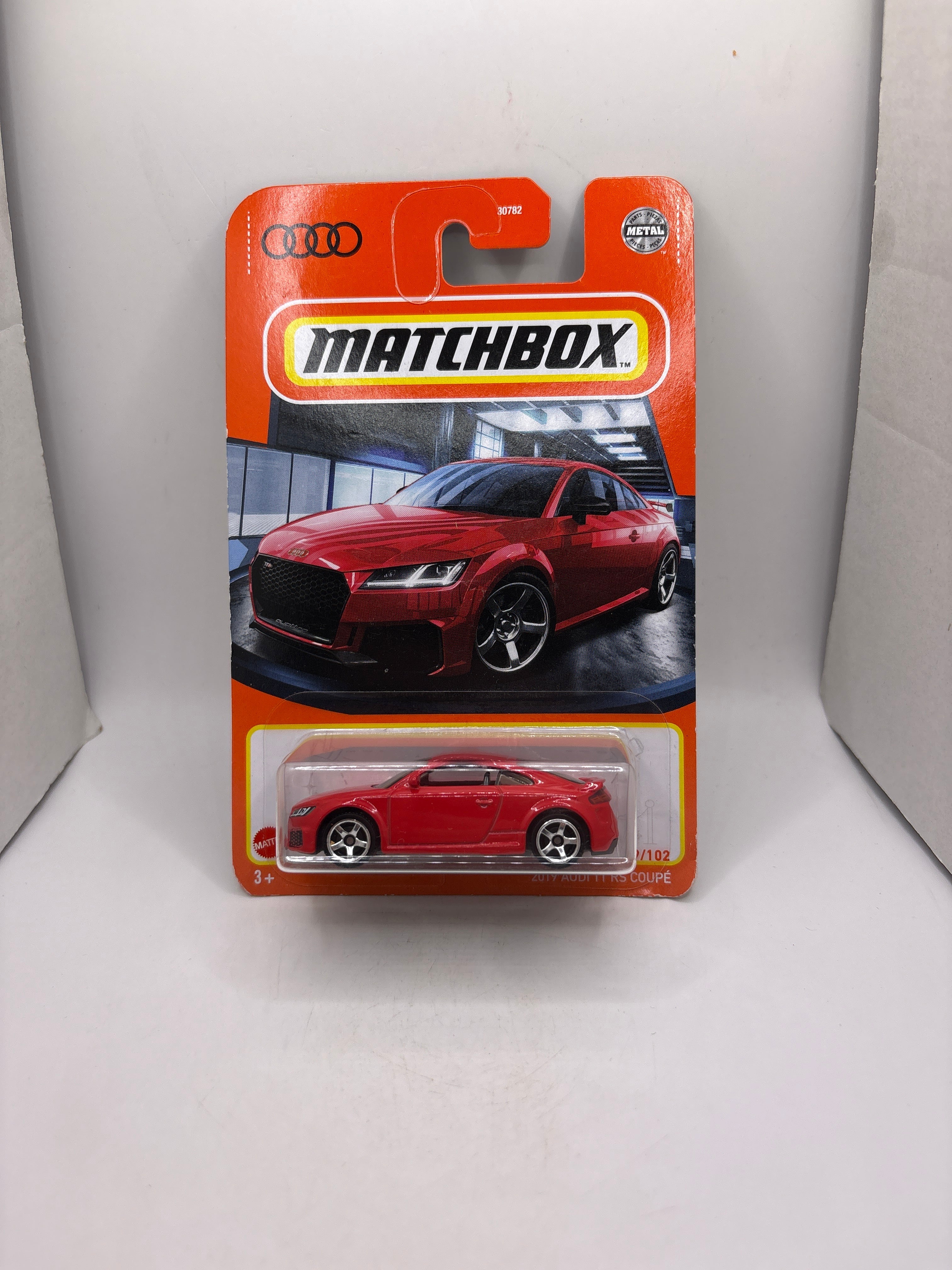 Matchbox 2019 Audi TT RS Coupe Diecast red