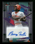 2026 Topps Finest George Foster Auto #FMA-GF