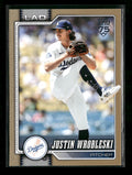 2026 Topps Gold Justin Wrobleski #/2026 #391