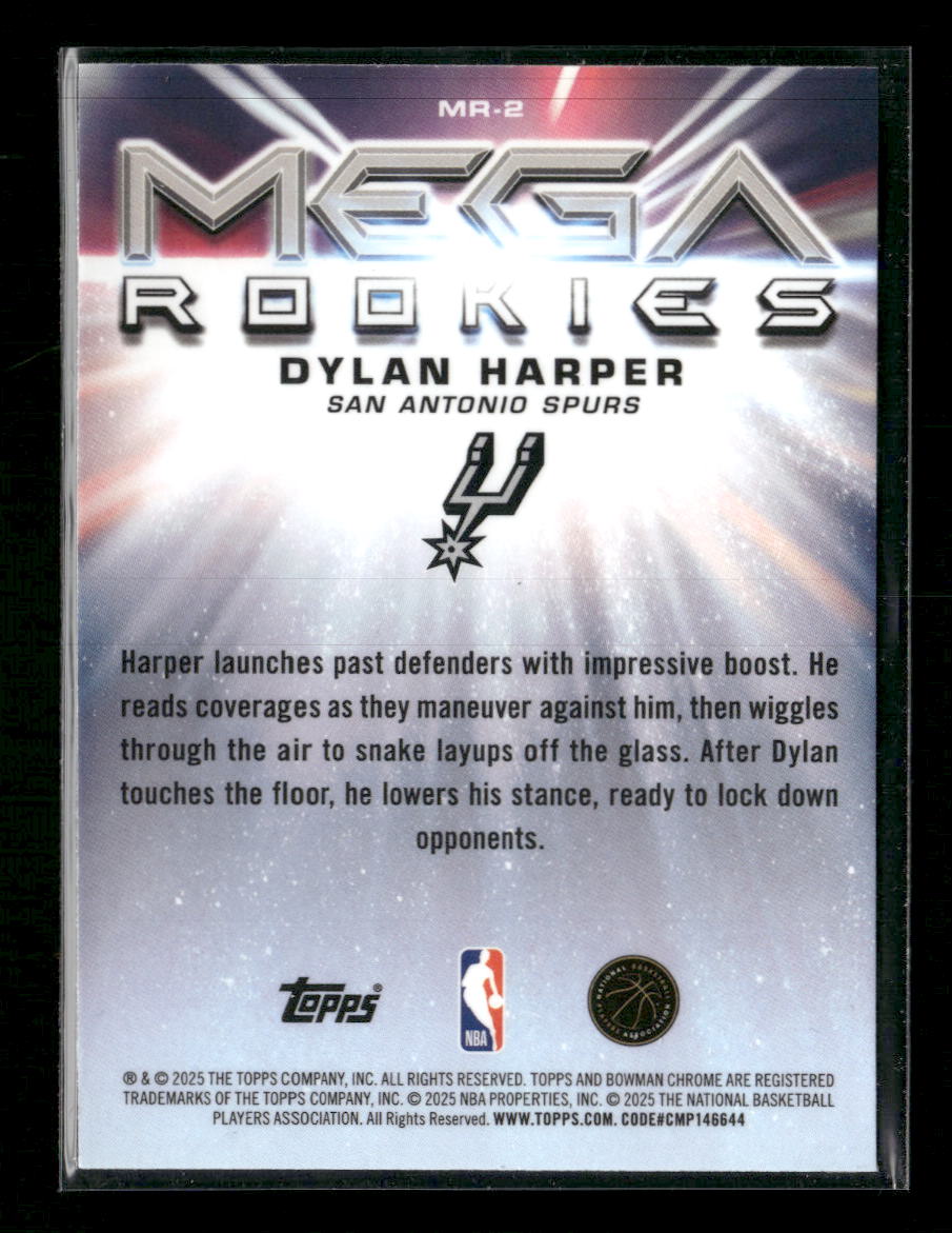 2025-26 Bowman Mega Rookies Dylan Harper #MR-2