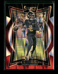 2024 Panini Select Black & Red Prizm Shock Jayden Daniels Rookie #26