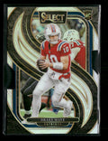 2024 Panini Select Silver Prizm Die Cut Drake Maye Rookie #113