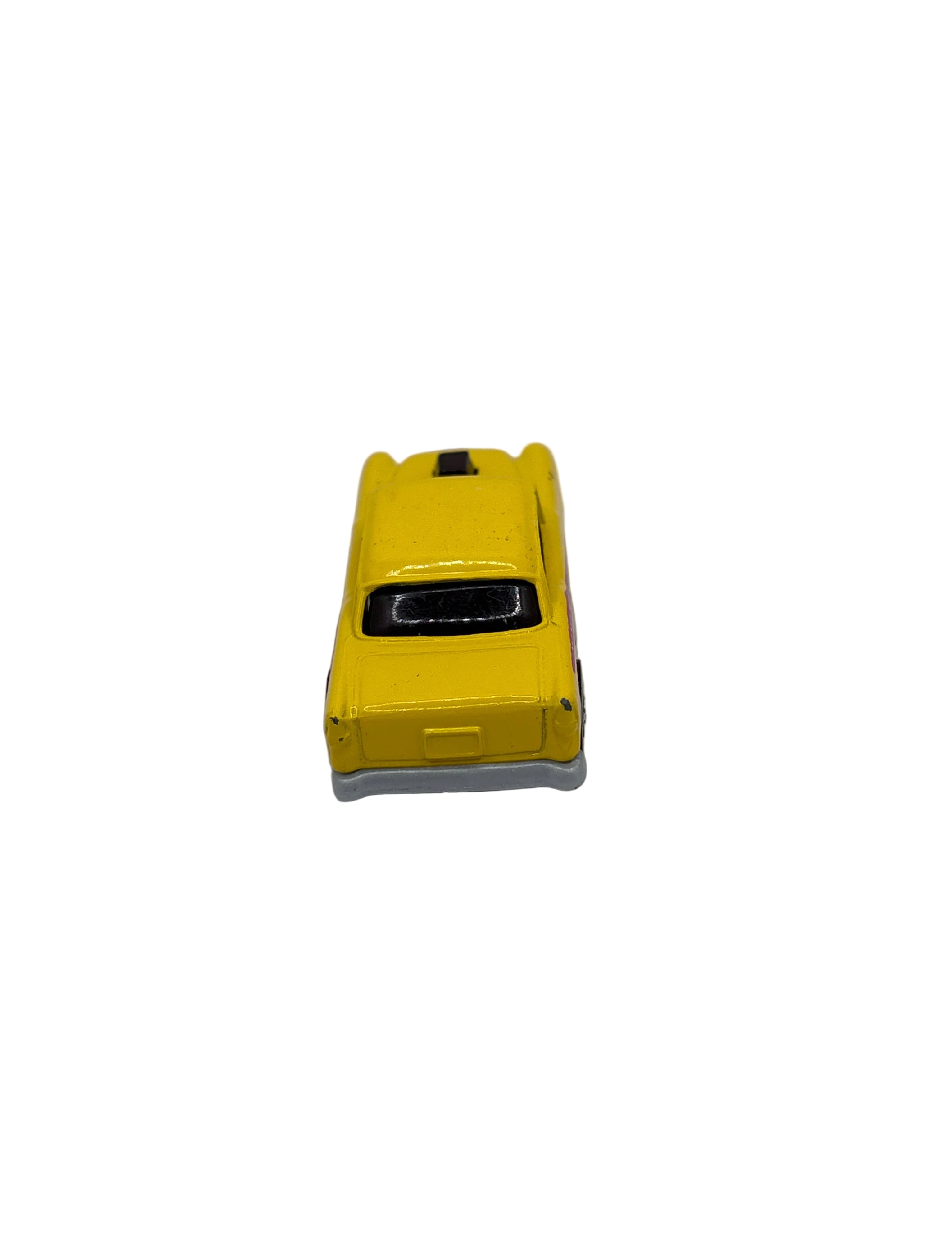 Hot Wheels 55 Chevy Diecast yellow