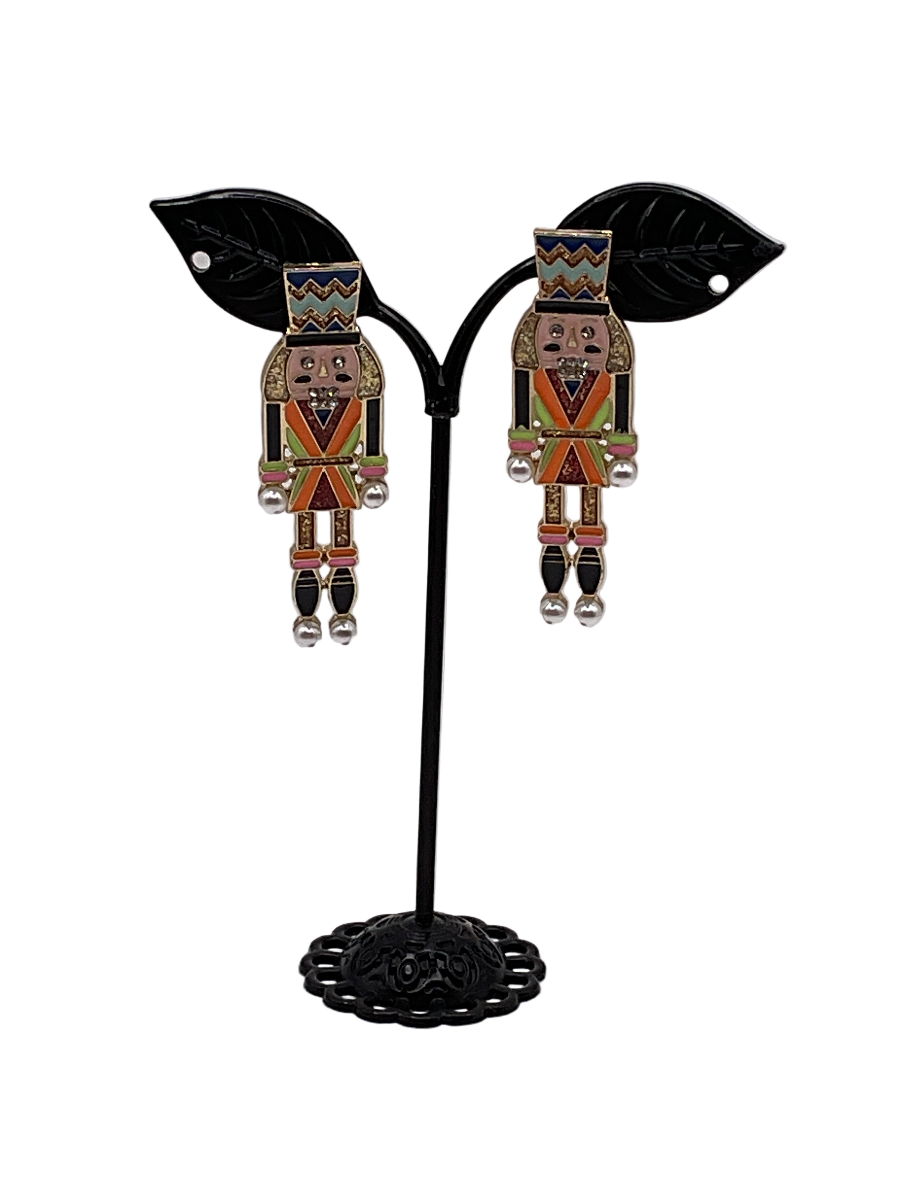 Nutcracker earrings