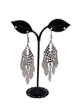 Silver earrings