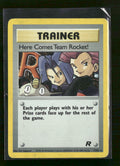 Team Rocket Here Comes Team Rocket! (15) #15/82 Damaged
