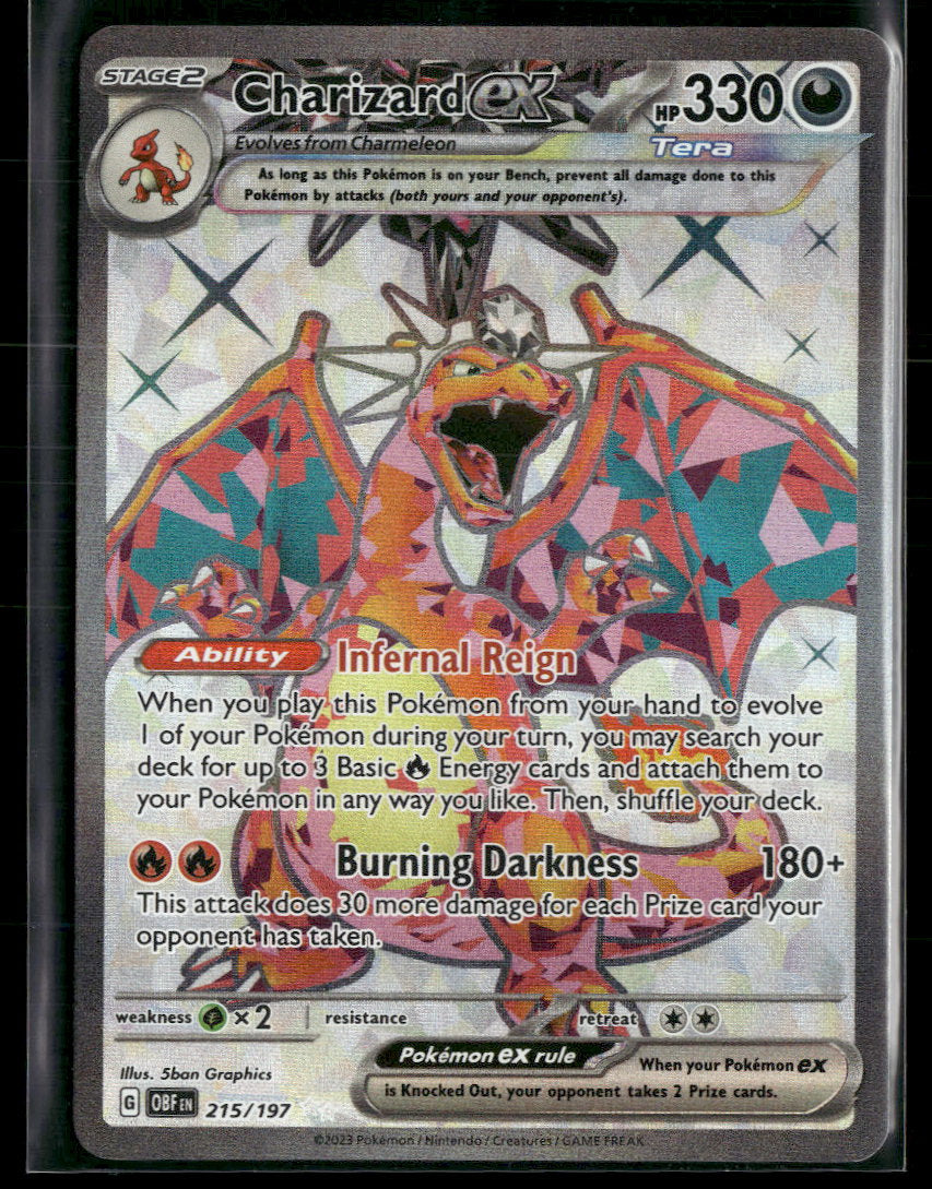SV03: Obsidian Flames Charizard ex #215/197