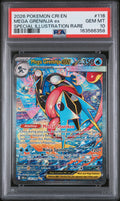 2026 Pokemon Chaos Rising Special Illustration Rare Mega Greninja Ex 10 PSA #116