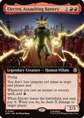 Electro, Assaulting Battery (Extended Art) (SPM-260) - Marvel's Spider-Man