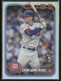 2024 Topps Rainbow Foil Pete Crow-Armstrong Rookie #407