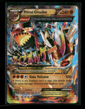 XY - Primal Clash Primal Groudon EX (Omega) #86/160 Damaged